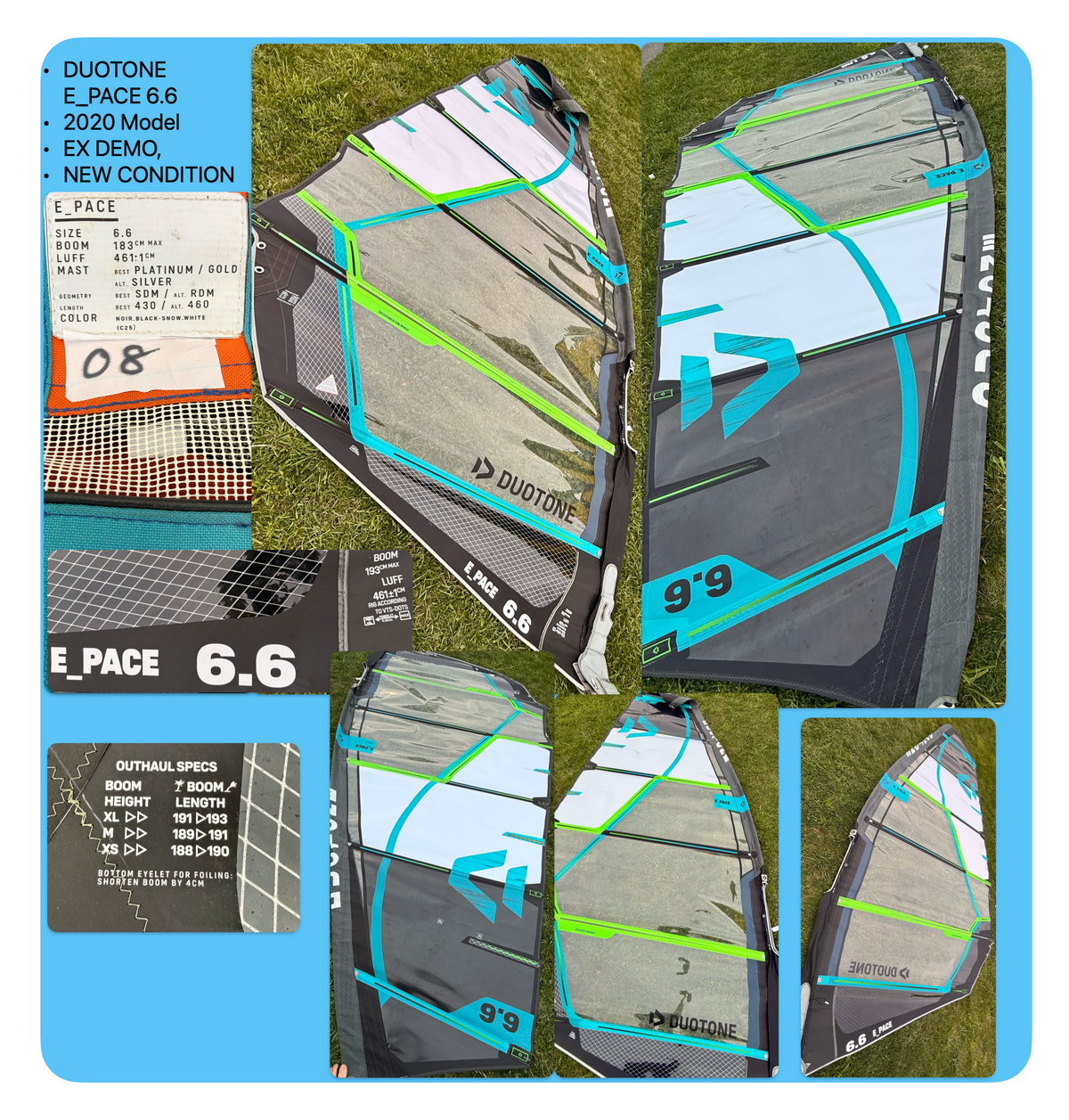 Wind Surf Sails - USED