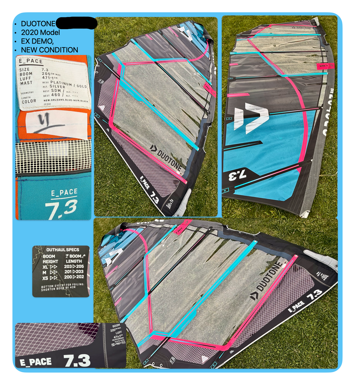 Wind Surf Sails - USED
