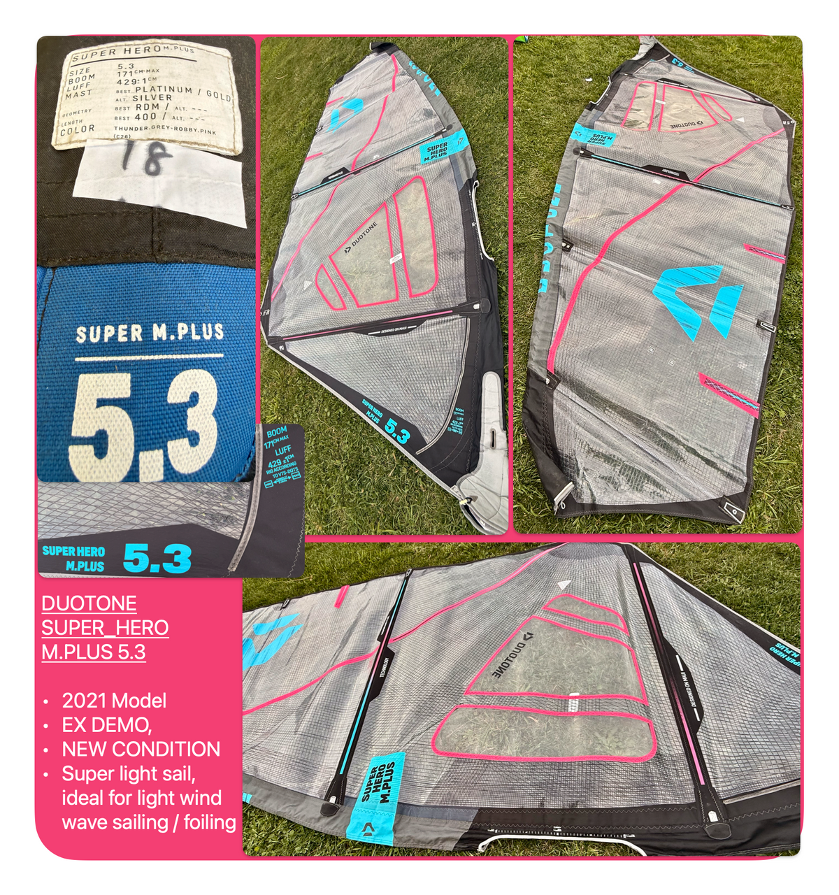 Wind Surf Sails - USED