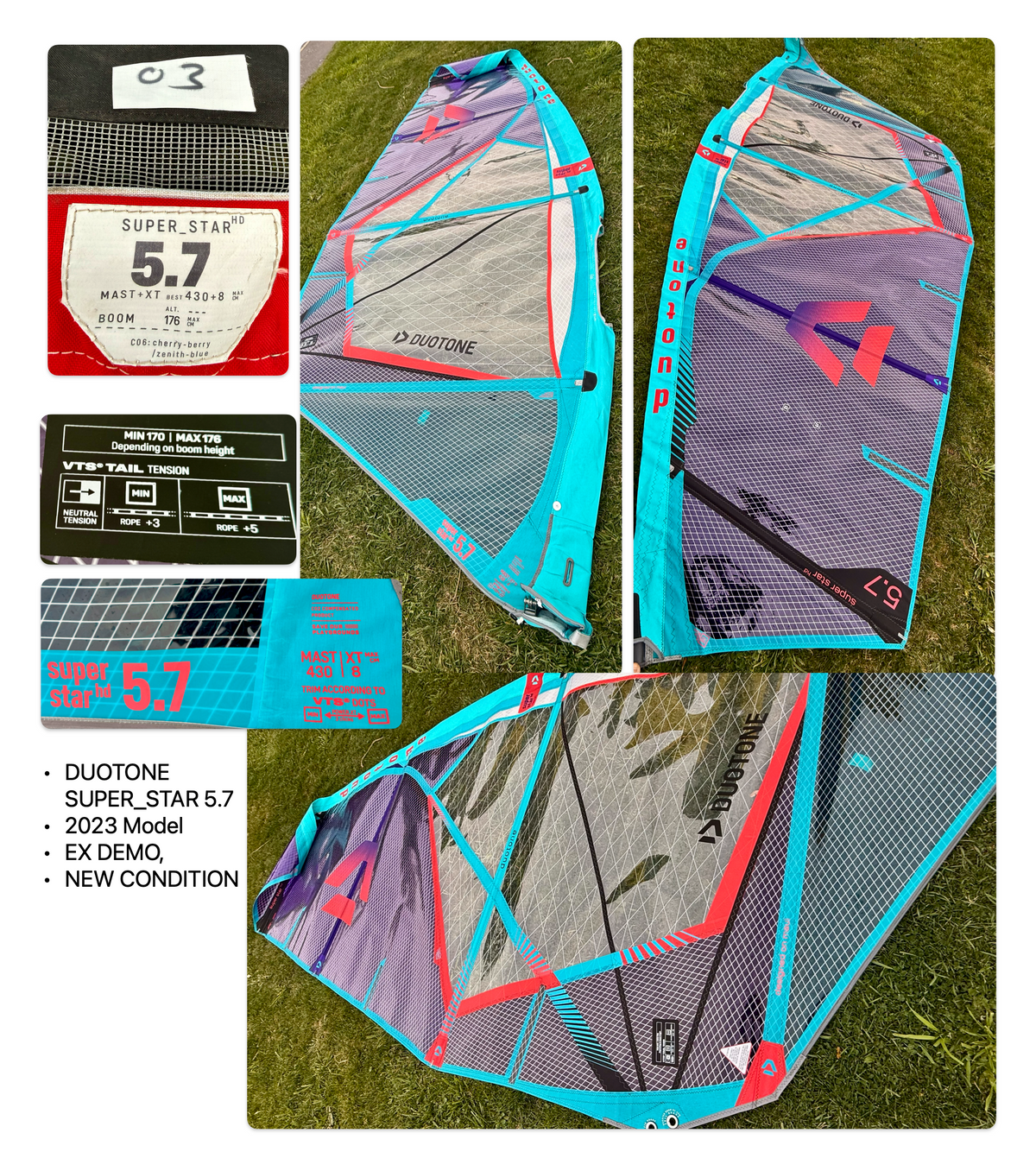 Wind Surf Sails - USED