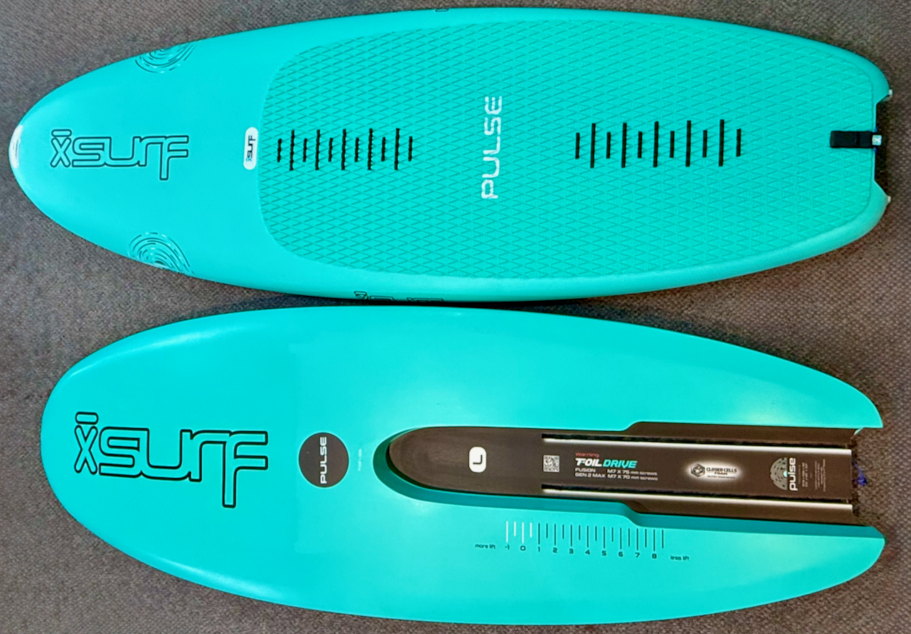 XSURF PULSE V2 FOIL ASSIST TRENCH BOARD for Foil Drive