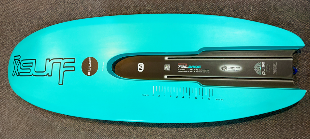 XSURF PULSE V2 FOIL ASSIST TRENCH BOARD for Foil Drive