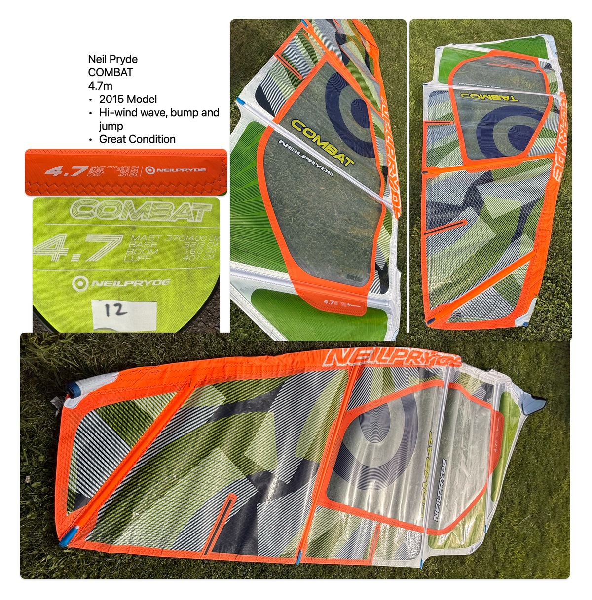 Wind Surf Sails - USED