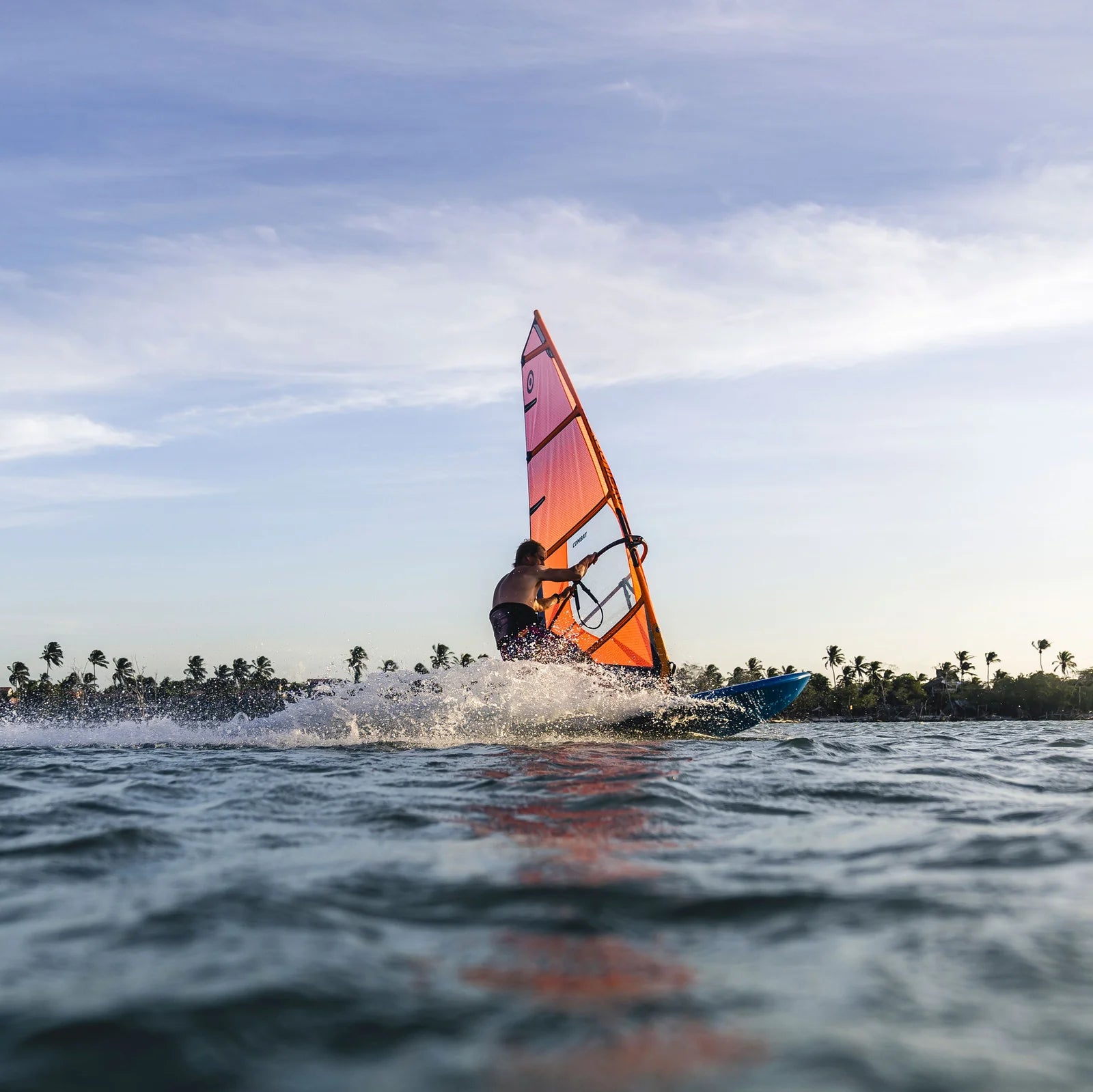 NeilPryde Combat Windsurf Sail Juicy Orange/Purple 2025