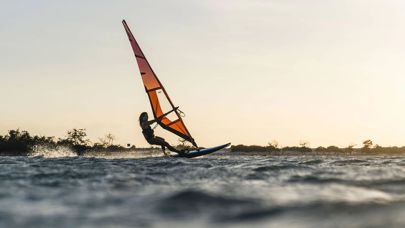 NeilPryde Combat Windsurf Sail Juicy Orange/Purple 2025