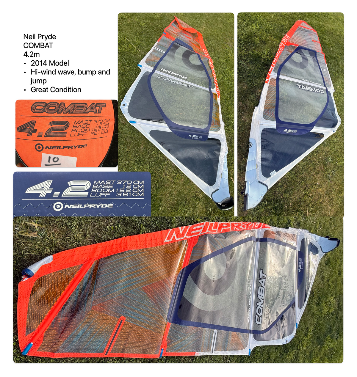 Wind Surf Sails - USED