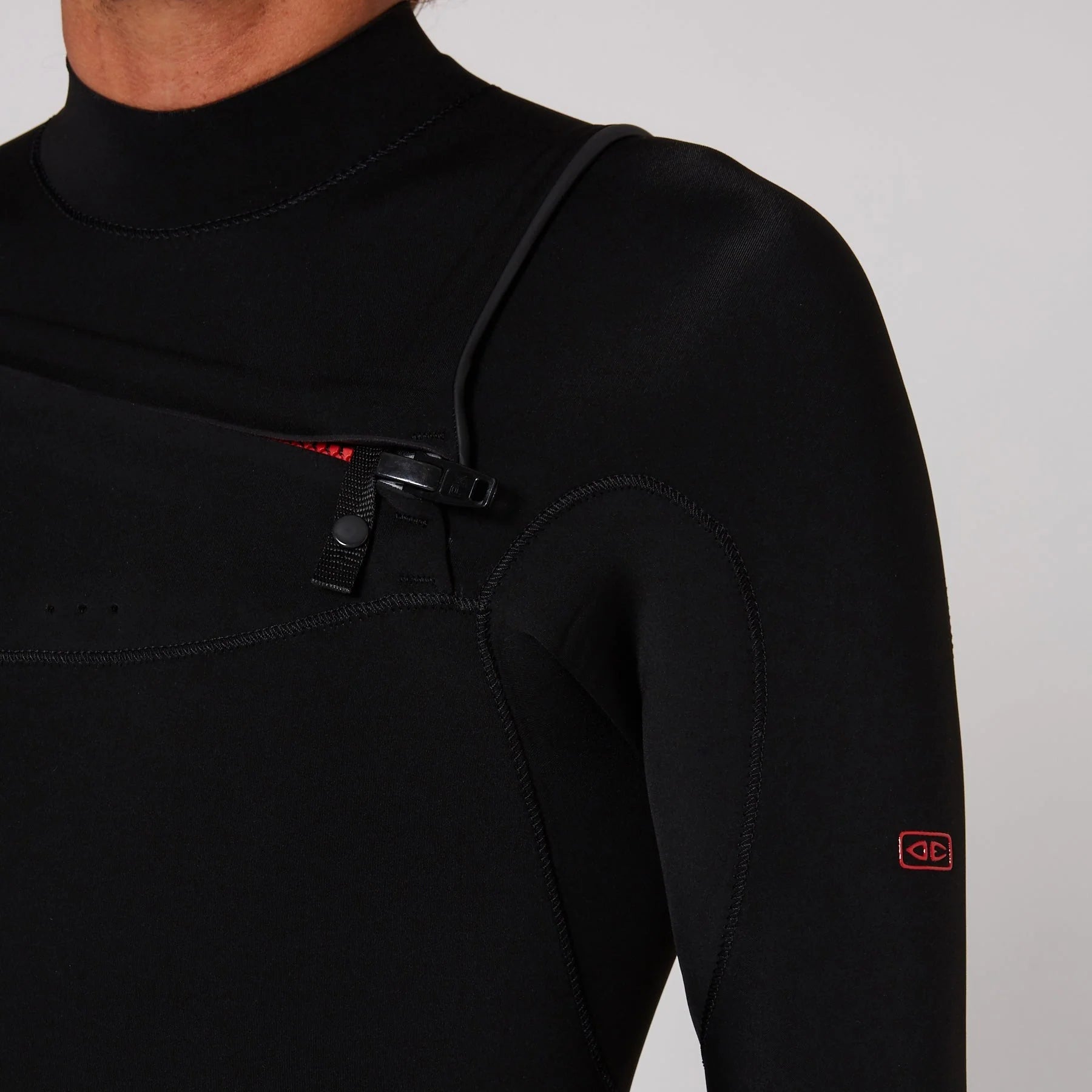 Ocean & Earth Wetsuit 4/3MM MENS DOUBLE BLACK CHEST ZIP STEAMER