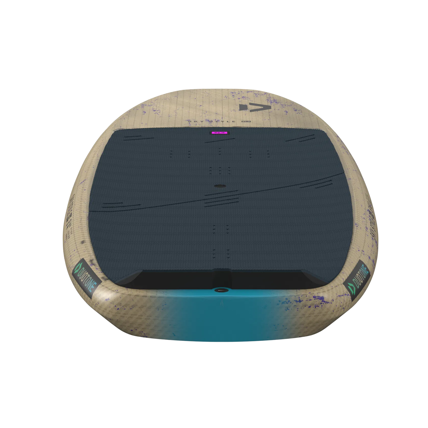 RECESSED DECK
A thinner, recessed deck lowers the rider’s stance for a more direct and responsive connection to the foil.