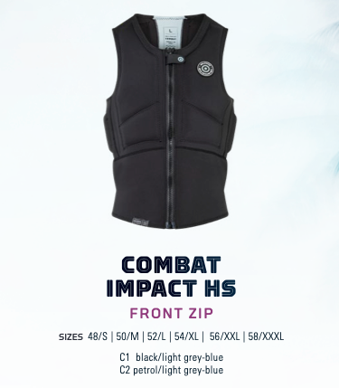 NeilPryde COMBAT IMPACT HS FRONT ZIP